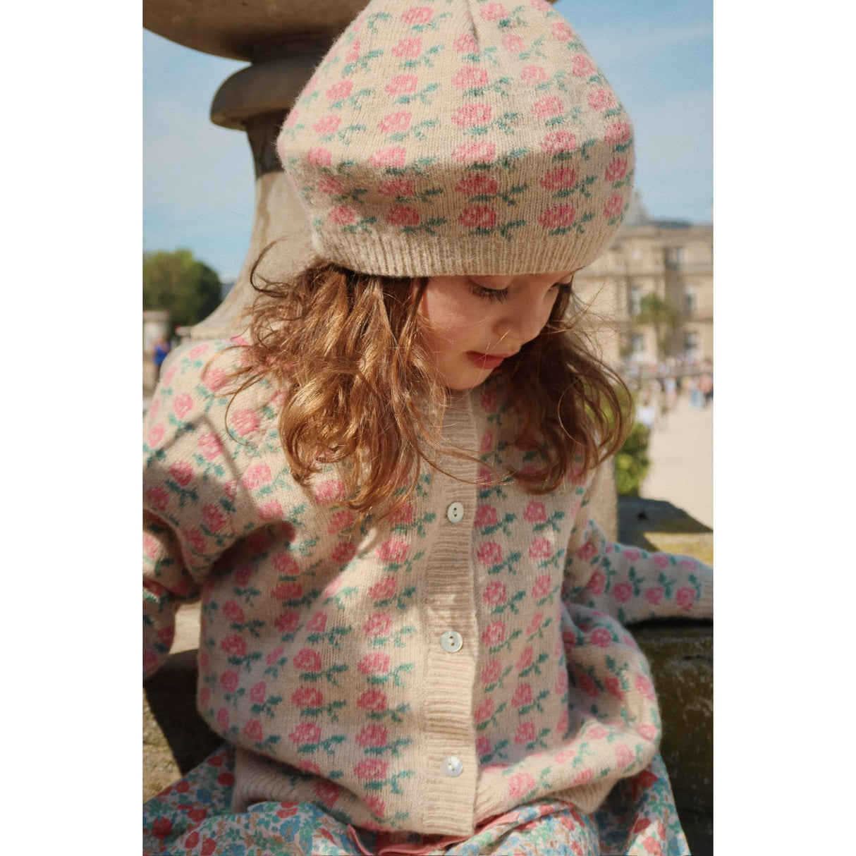 Konges Sløjd Rose Belou Strik Beret