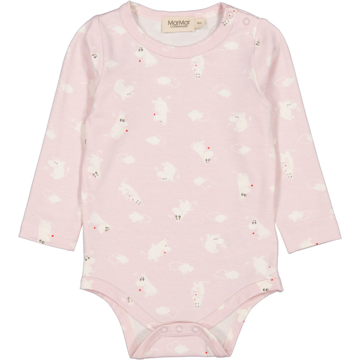 MarMar Modal Smooth Print Rose Moomin Benedicte Body