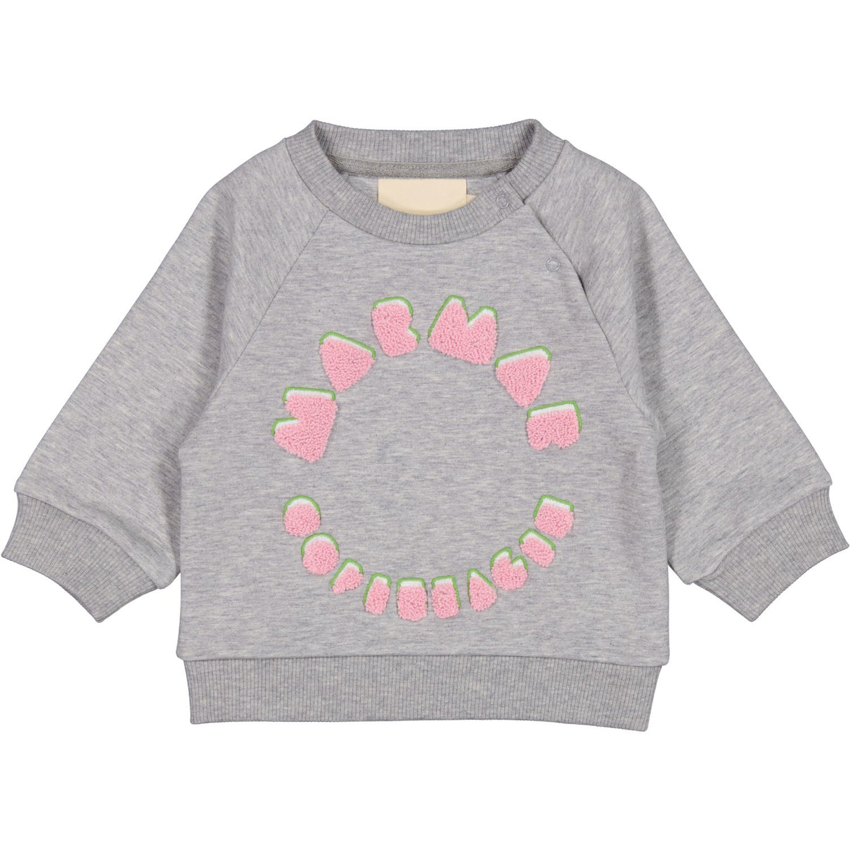 MarMar Double Jersey Pink Logo Theos B Sweatshirt