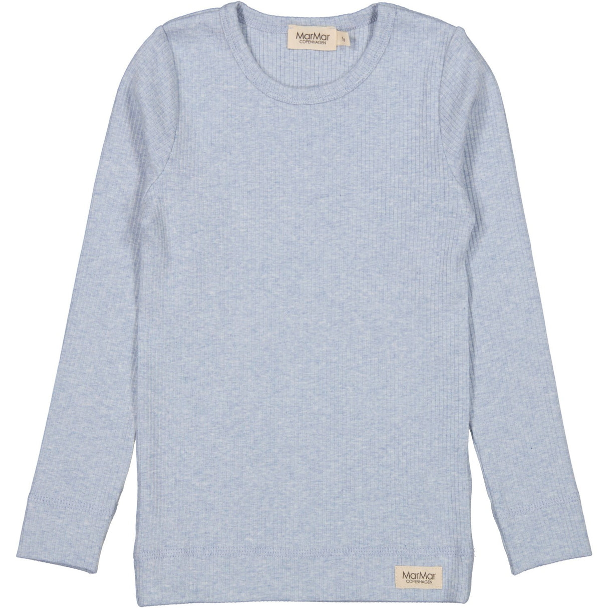 MarMar Modal Melange Fresh Air Melange Plain Bluse