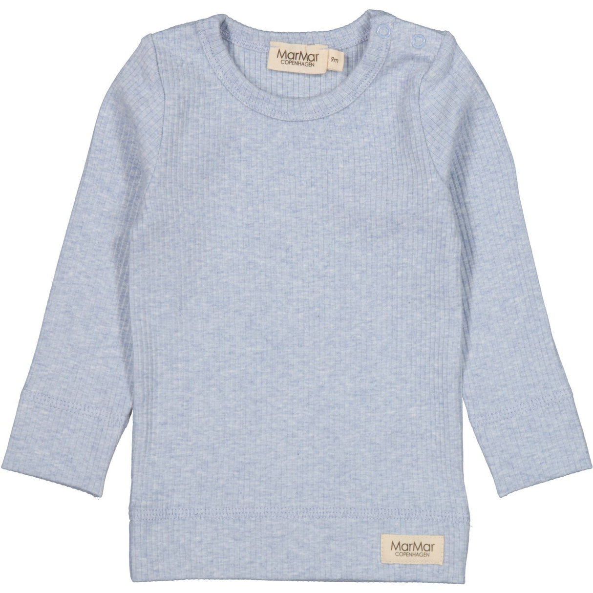 MarMar Modal Melange Fresh Air Melange Plain Bluse