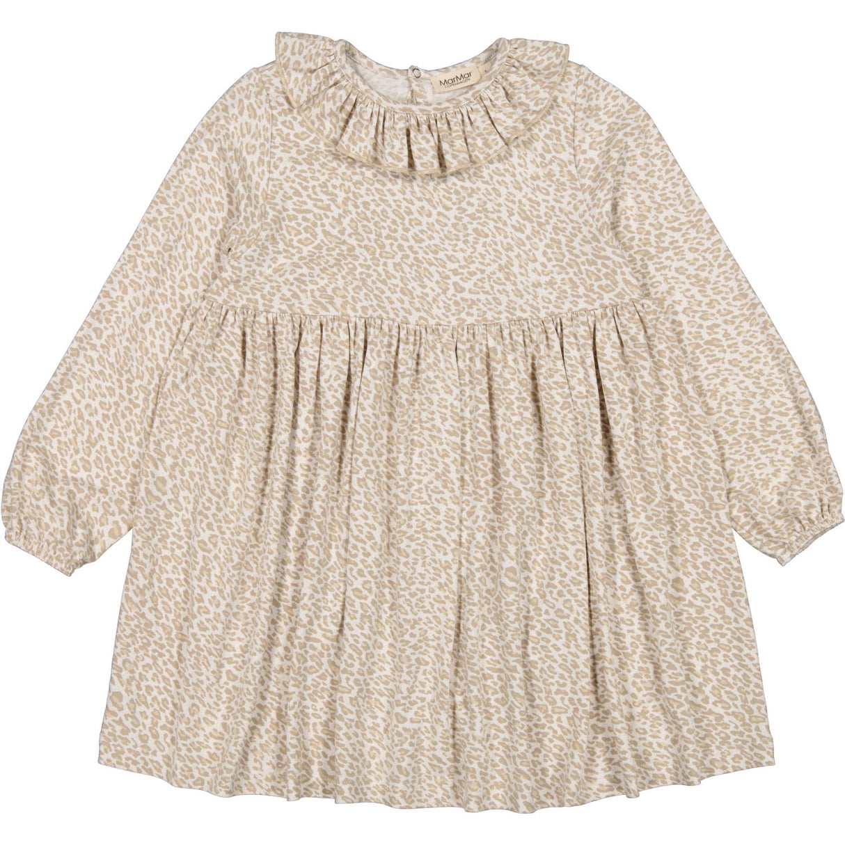 MarMar Leopard Beige Leo Diora Flæse Kjole