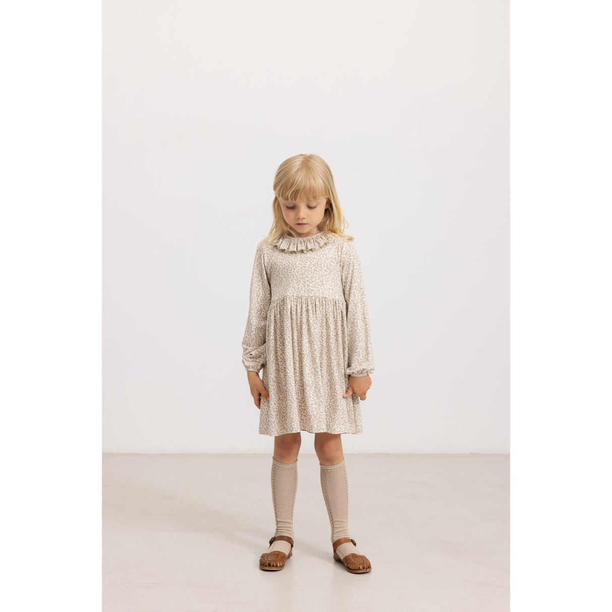 MarMar Leopard Beige Leo Diora Flæse Kjole