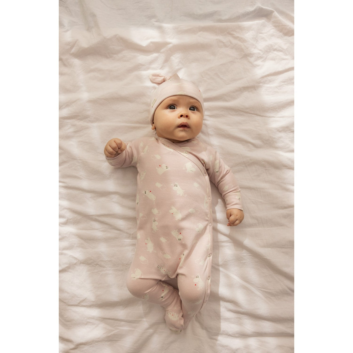 MarMar New Born Modal Smooth Print Rose Moomin Aiki Hue