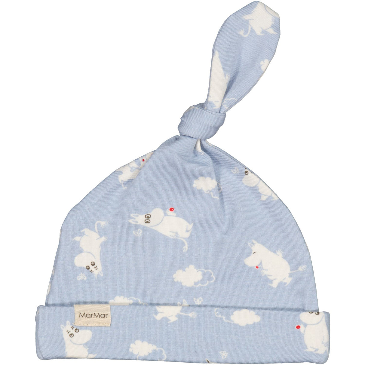 MarMar New Born Modal Smooth Print Blue Moomin Aiki Hue