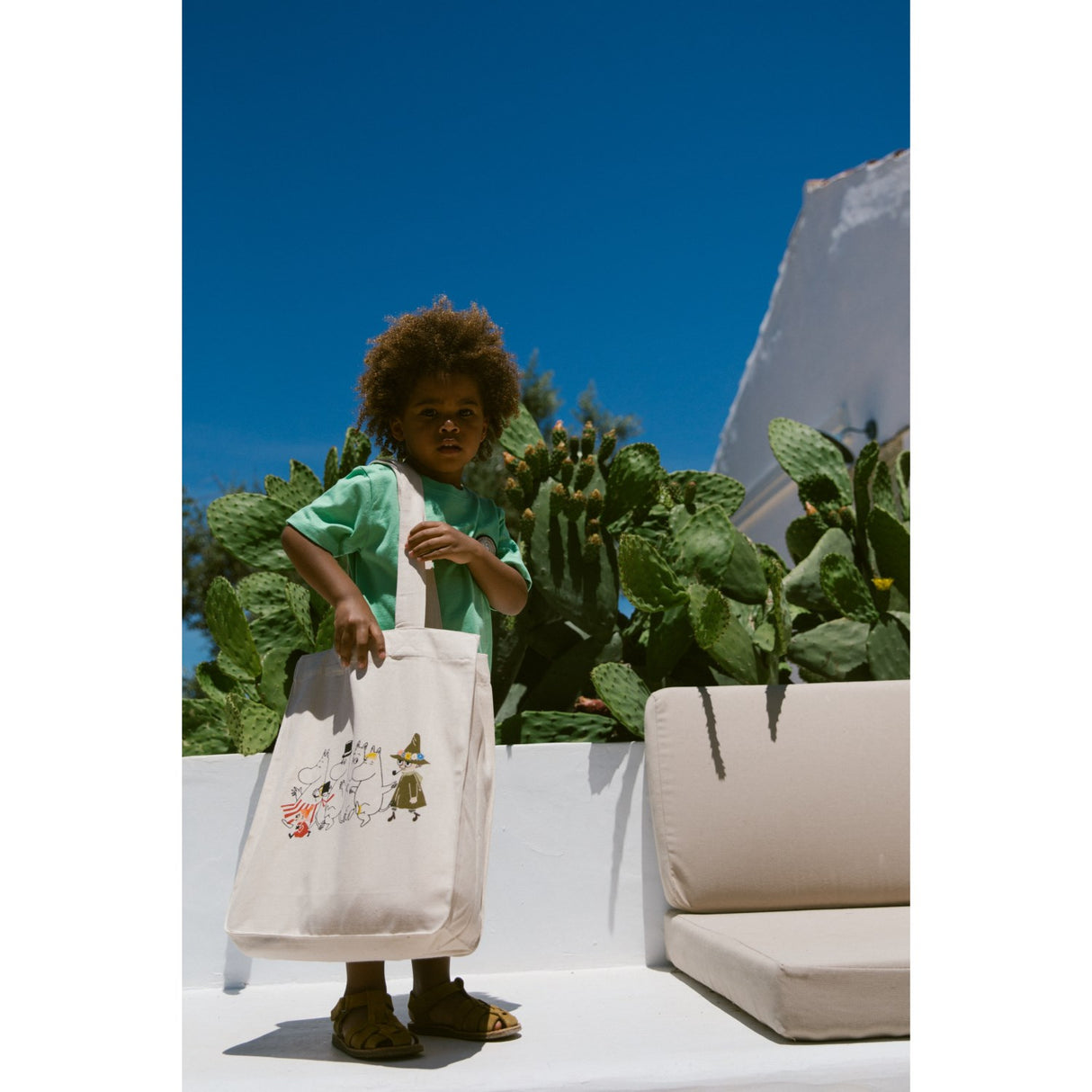 MarMar Cotton Jersey Moomin Patch Tad T-shirt