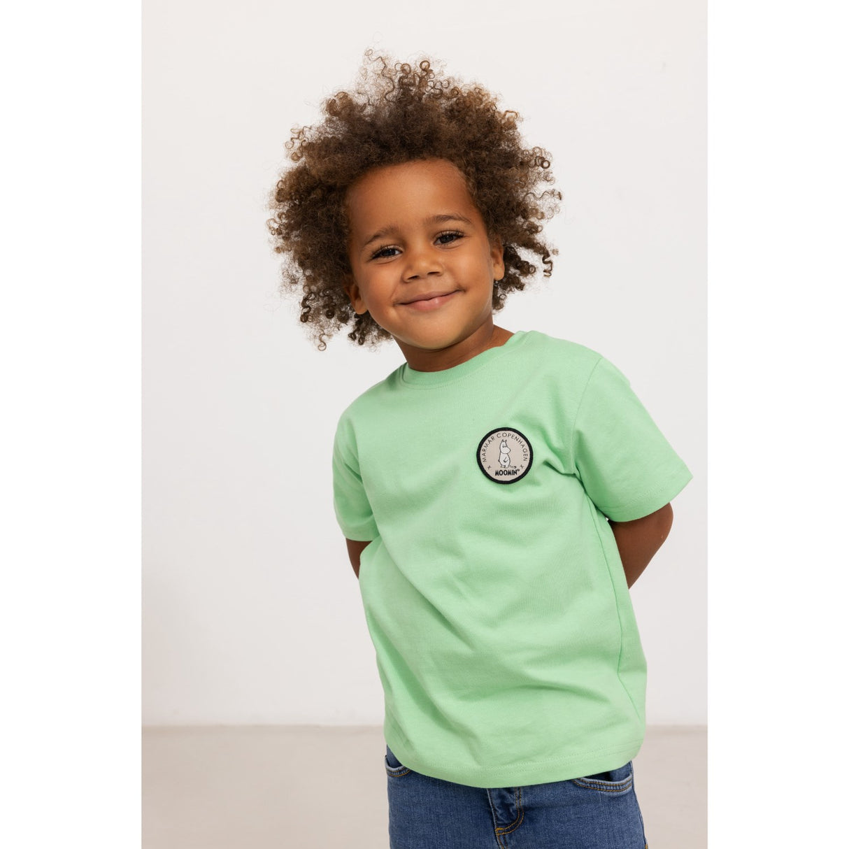 MarMar Cotton Jersey Moomin Patch Tad T-shirt