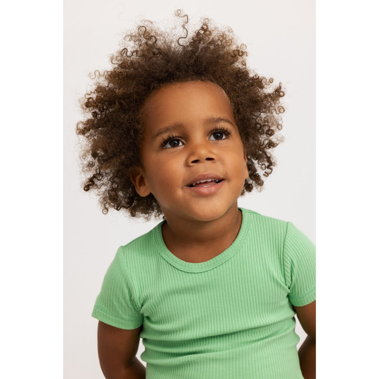 MarMar Modal Cale Green Plain T-shirt