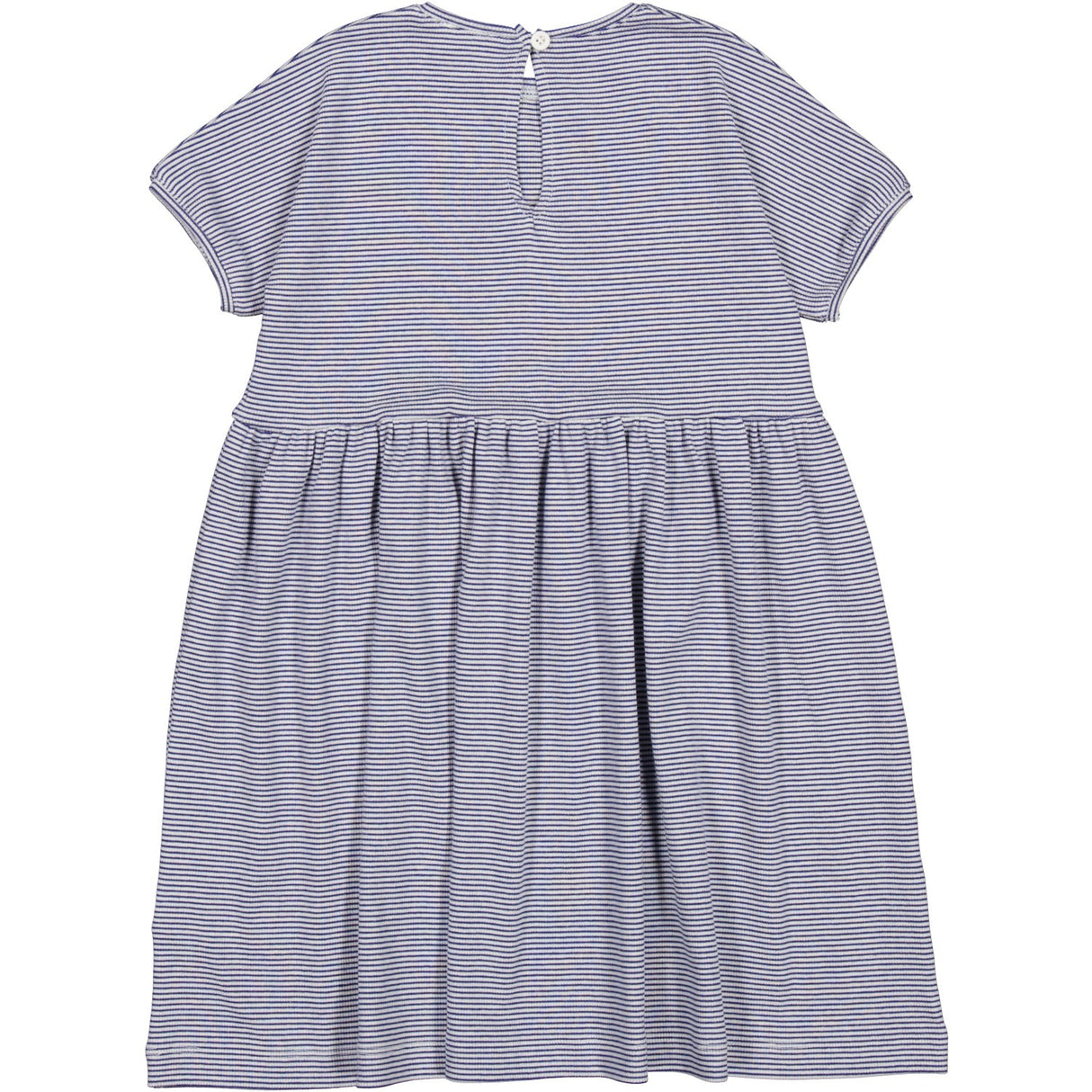 MarMar Modal Fine Rib Blue Stripe Dioa Kjole