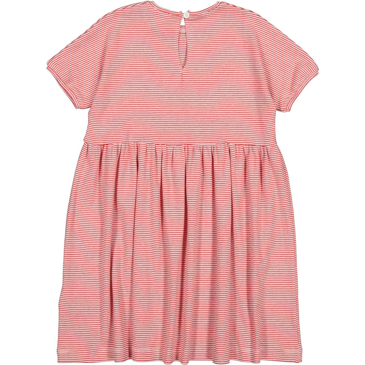 MarMar Modal Fine Rib Red Stripe Dioa Kjole