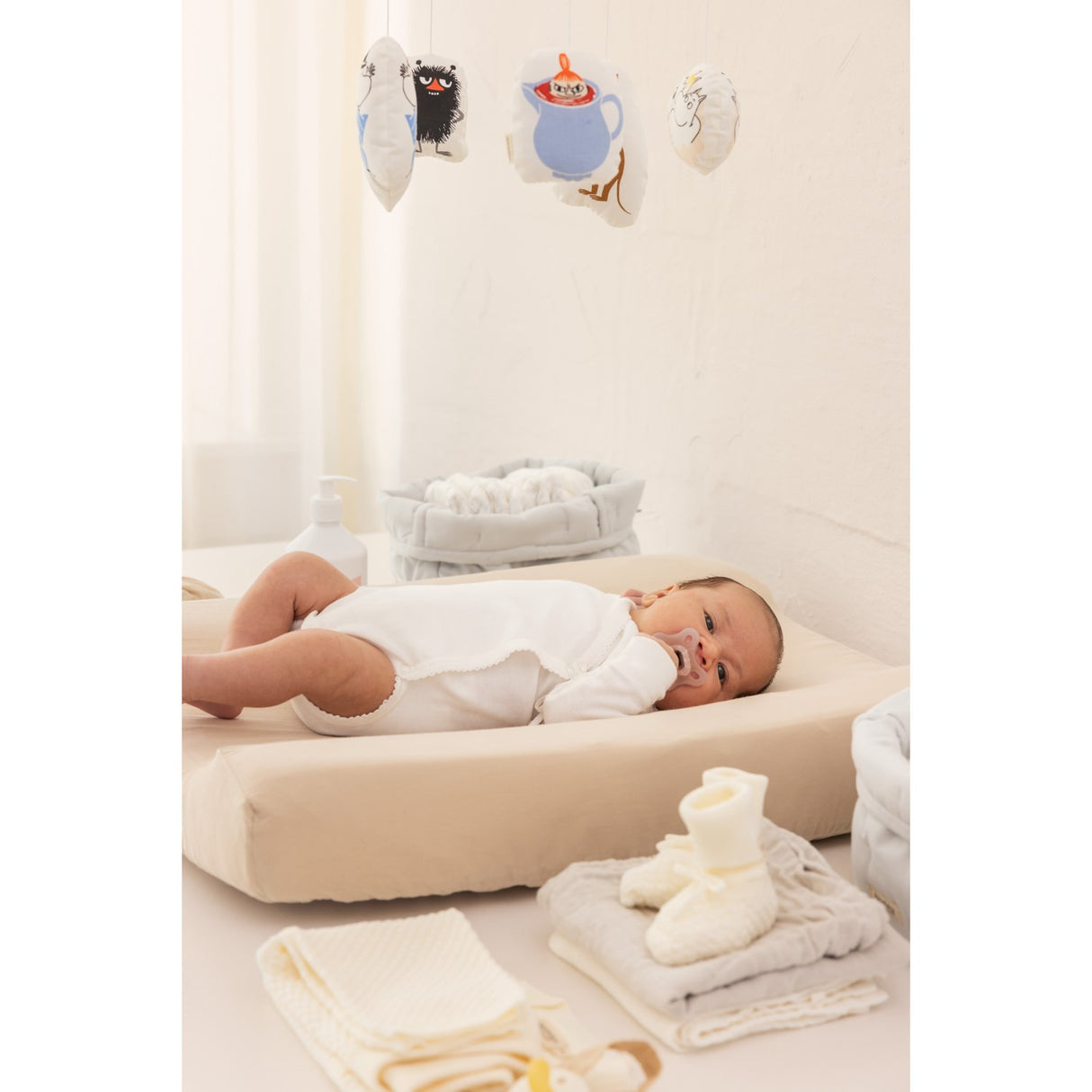 MarMar New Born Modal Pointelle Gentle White Belita Body