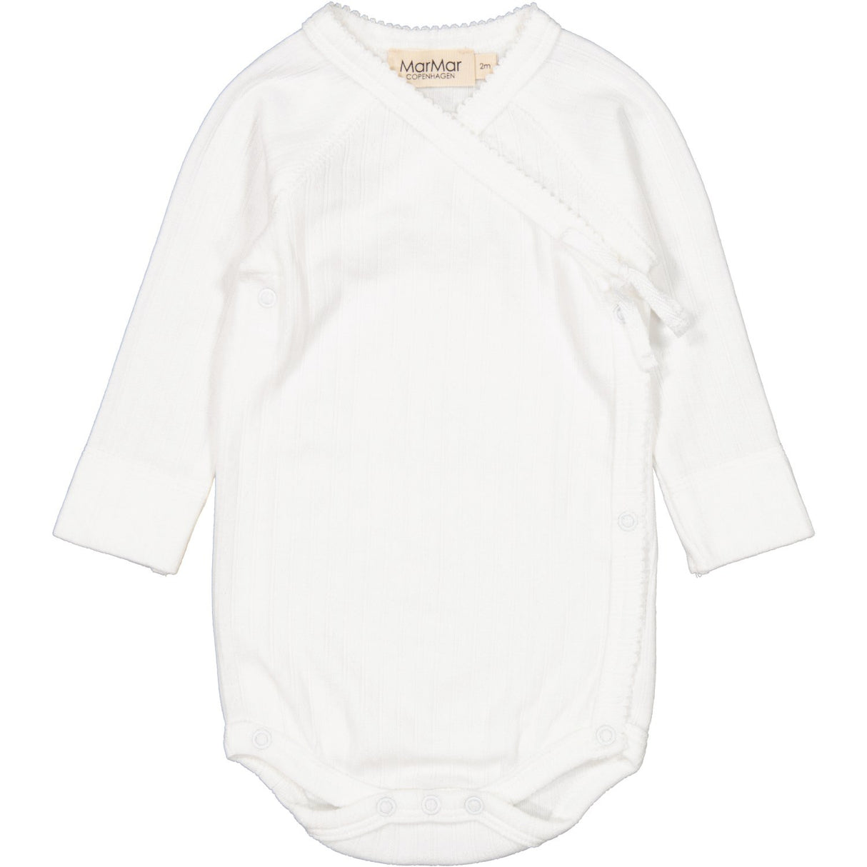 MarMar New Born Modal Pointelle Gentle White Belita Body