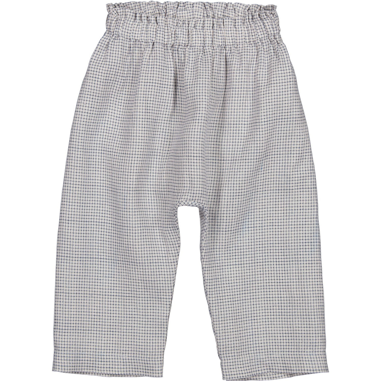 MarMar Linen Mini Check Panu L Bukser