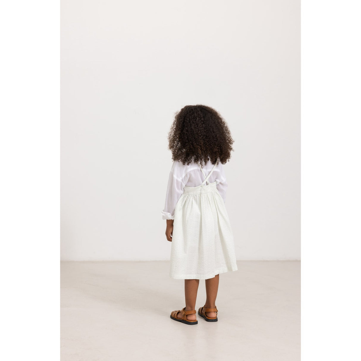 MarMar Cotton Seersucker Mint Chalk Divo Kjole