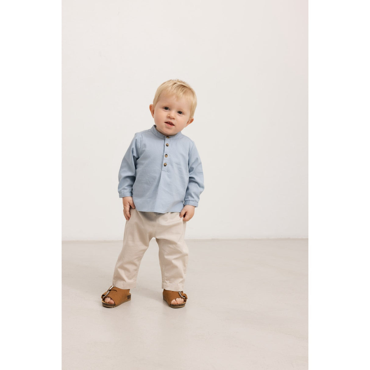 MarMar Cotton Texture Summer Sky Totoro Skjorte