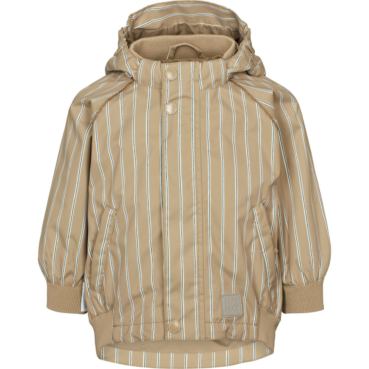 MarMar Tech. Summer Outerwear Sea Forest Stripe Olio Jakke Outerwear