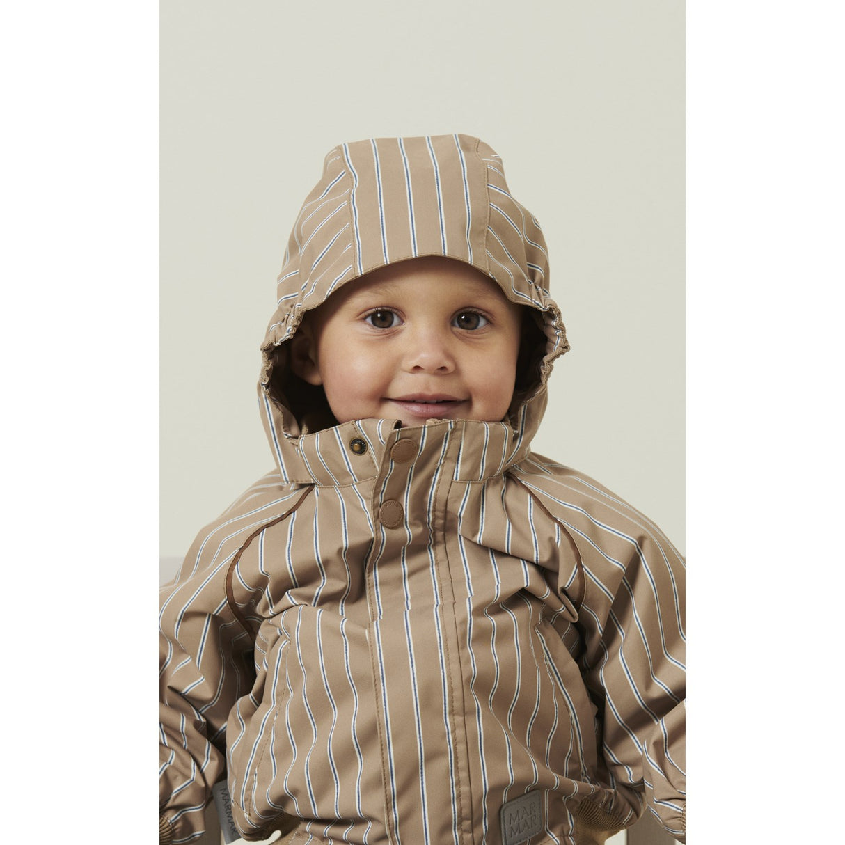 MarMar Tech. Summer Outerwear Sea Forest Stripe Olio Jakke Outerwear