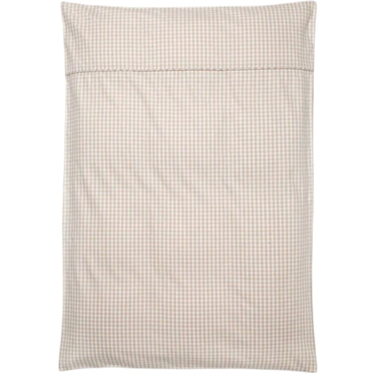 Lalaby Beige Gingham Classic Full Size Sengetøj