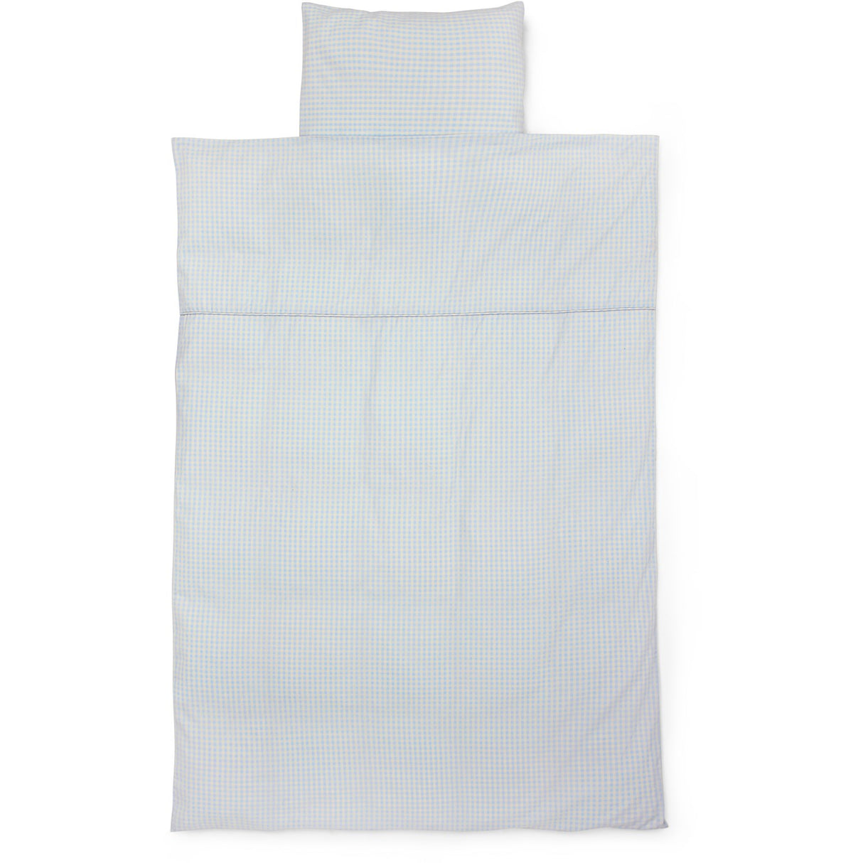 Lalaby Blue Gingham Classic Sengetøj
