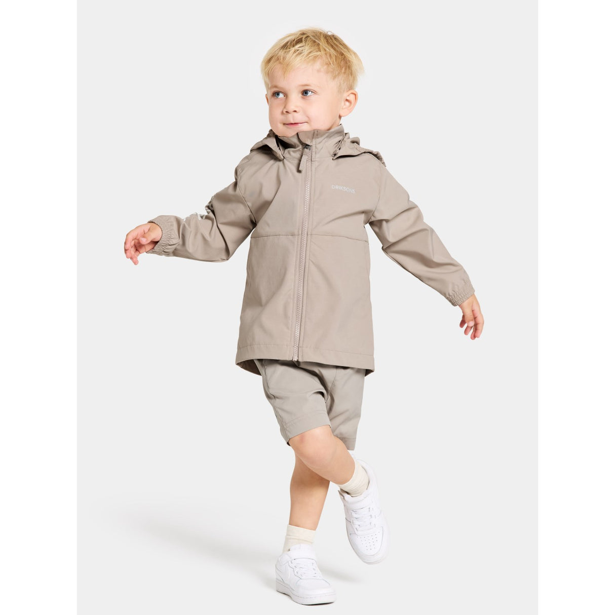 Didriksons Beach Beige Hallon Kids Jakke
