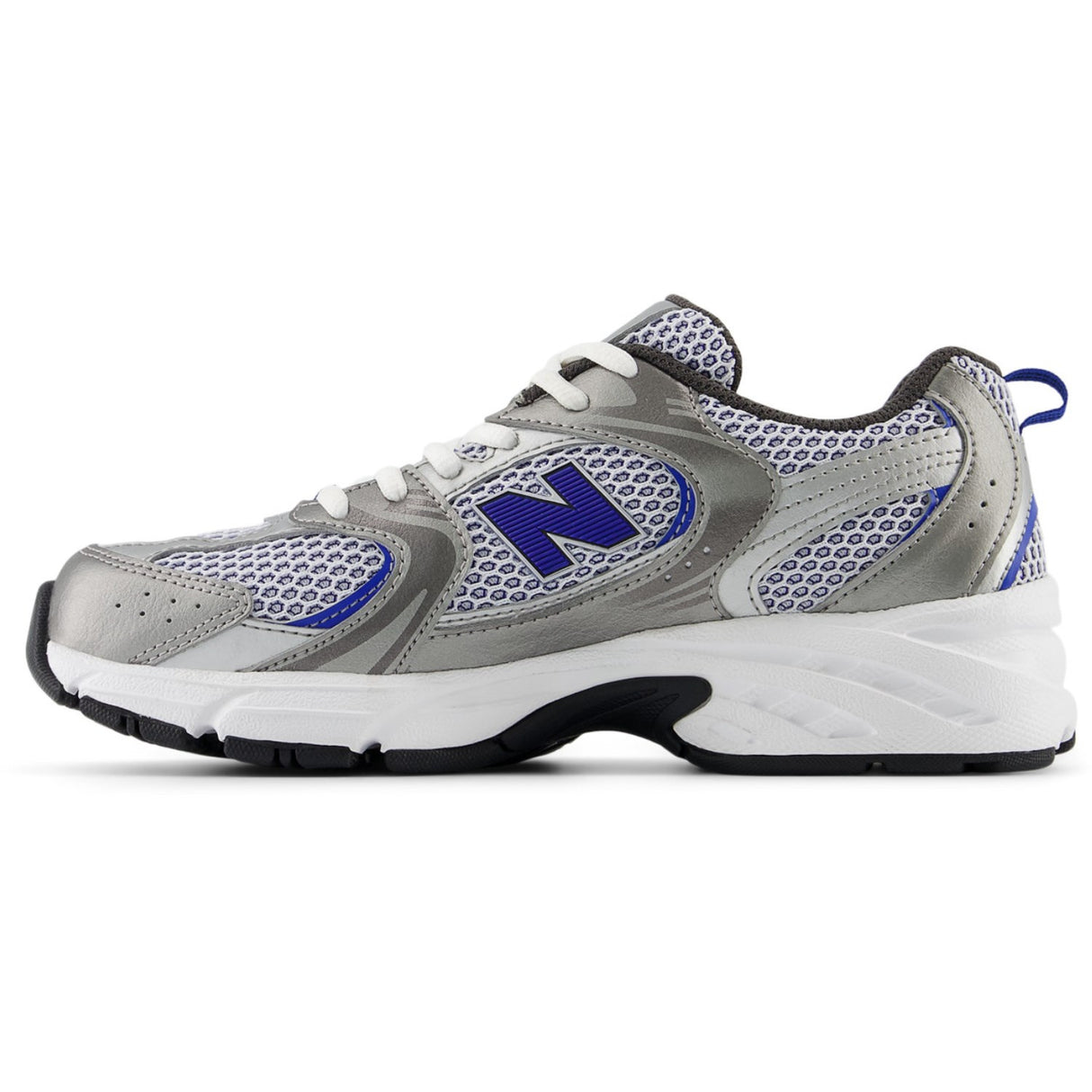 New Balance Dark Silver Metallic 530 Kids Lace