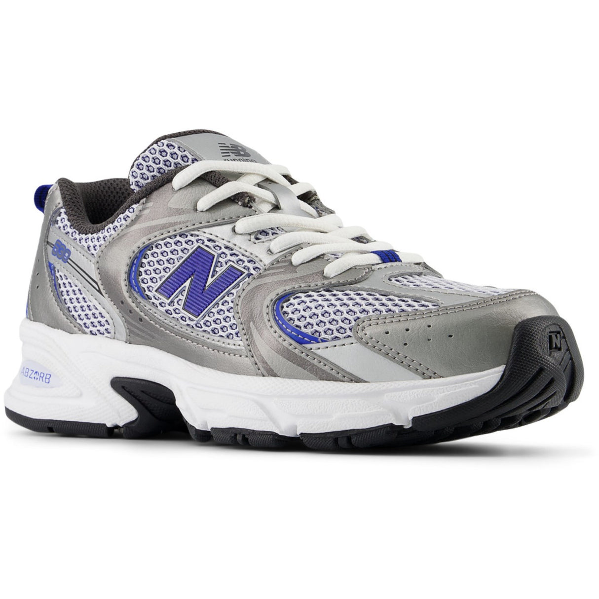 New Balance Dark Silver Metallic 530 Kids Lace