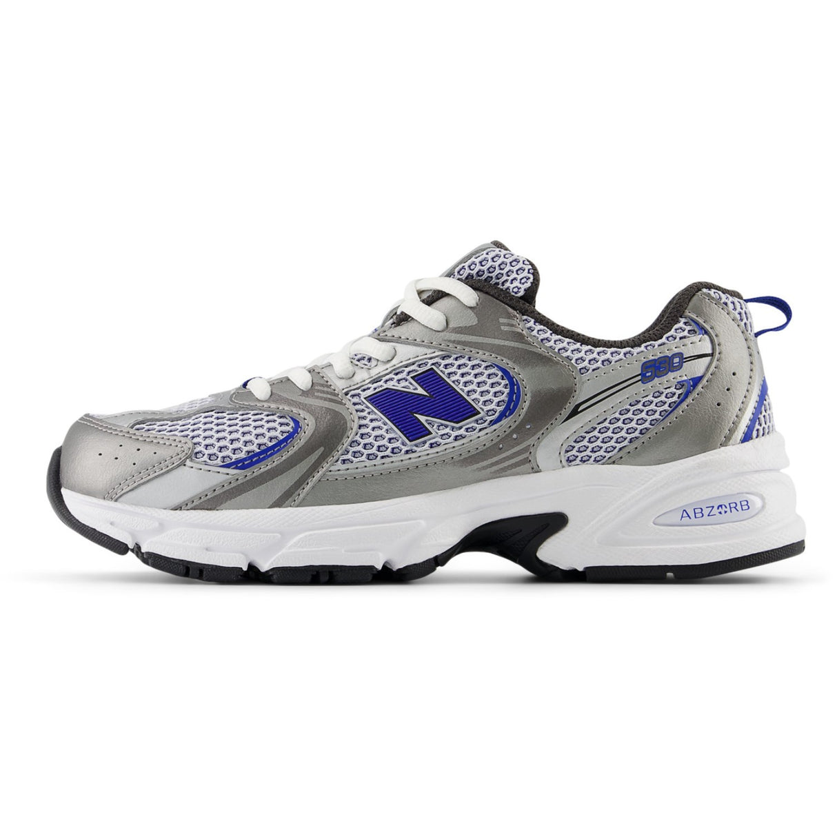 New Balance Dark Silver Metallic 530 Kids Lace