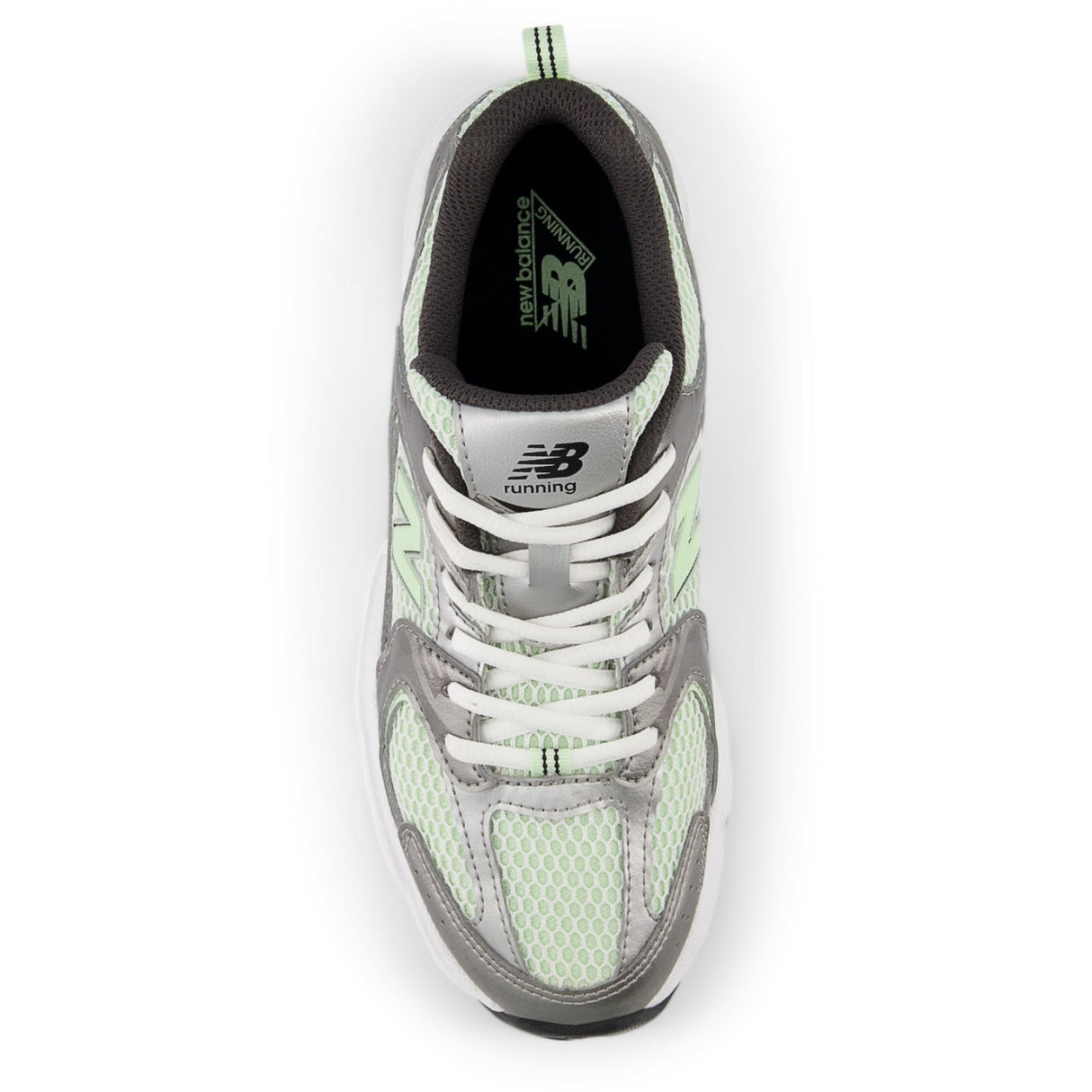 New Balance Dark Silver Metallic 530 Kids Lace