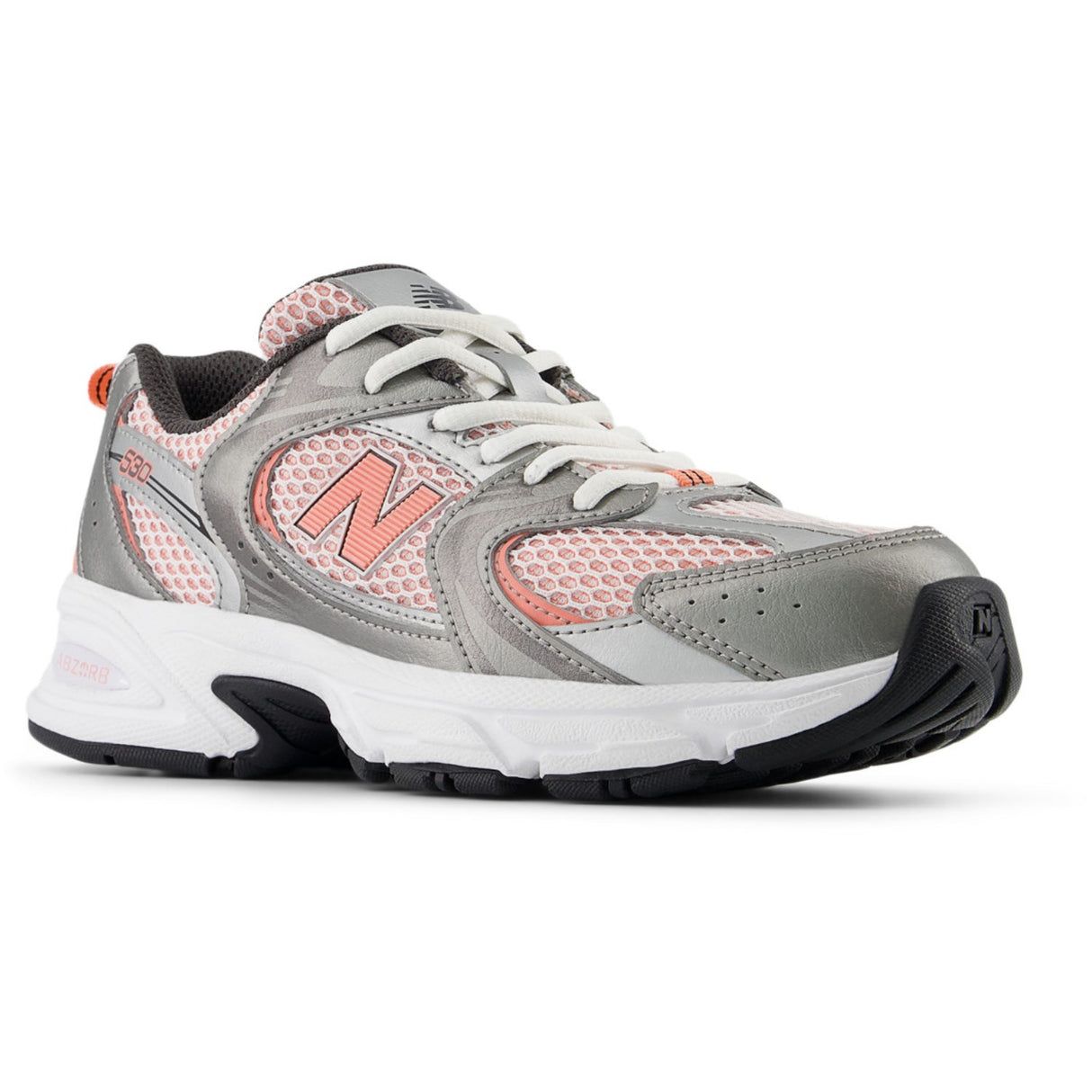 New Balance Dark Silver Metallic 530 Kids Lace