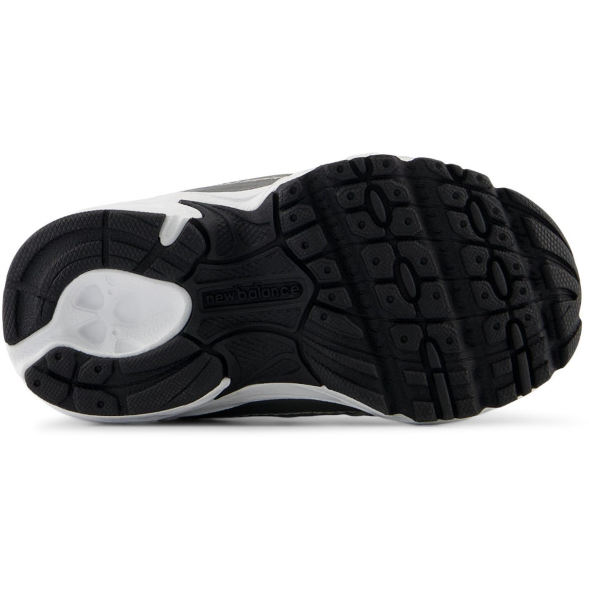 New Balance Dark Silver Metallic 530 Kids Bungee Lace