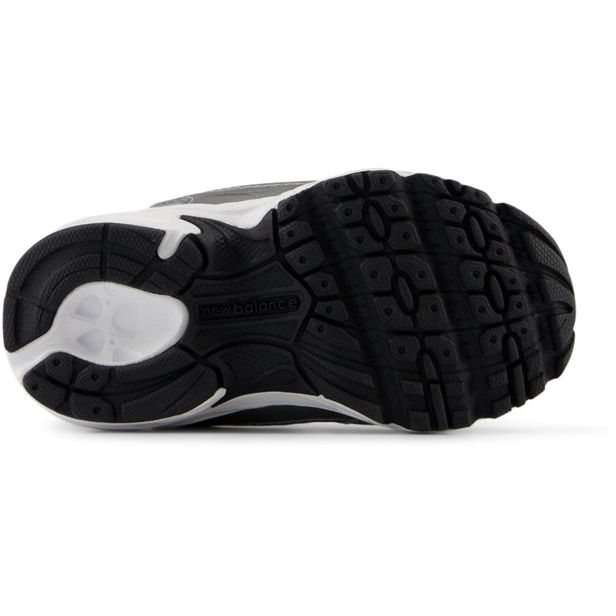 New Balance Dark Silver Metallic 530 Kids Bungee Lace