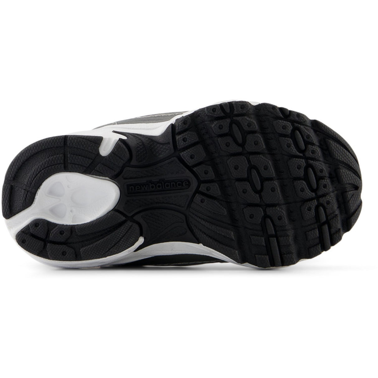 New Balance Dark Silver Metallic 530 Kids Bungee Lace