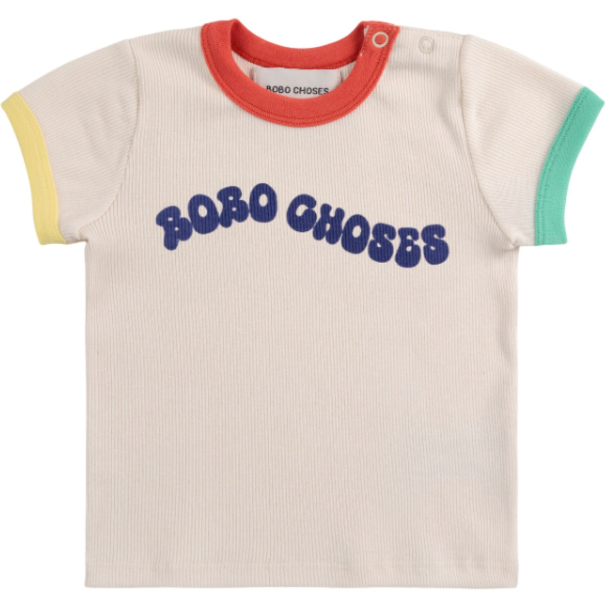 Bobo Choses Offwhite Wavy T-Shirt