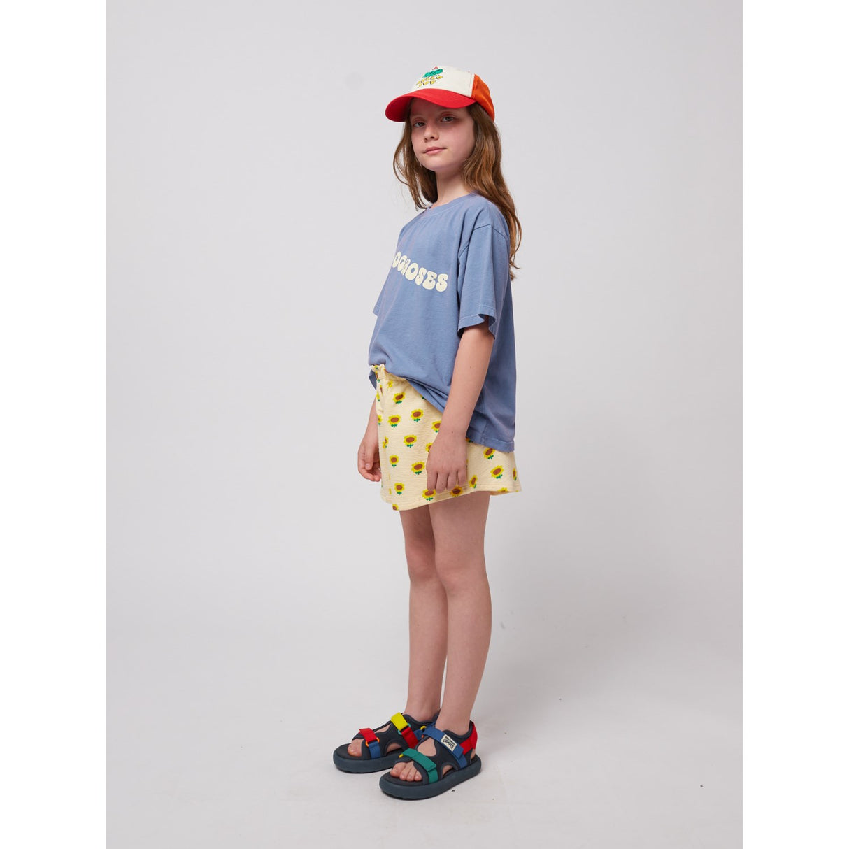 Bobo Choses Blue Wavy T-Shirt