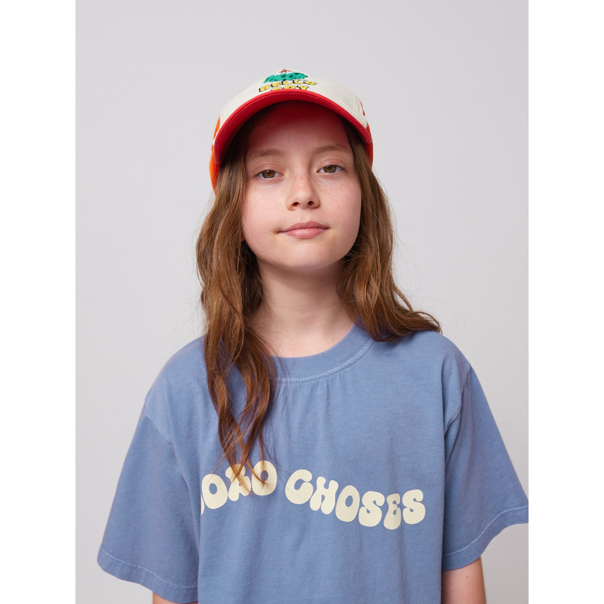 Bobo Choses Blue Wavy T-Shirt