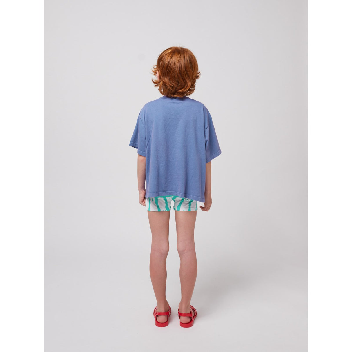 Bobo Choses Blue Wavy T-Shirt