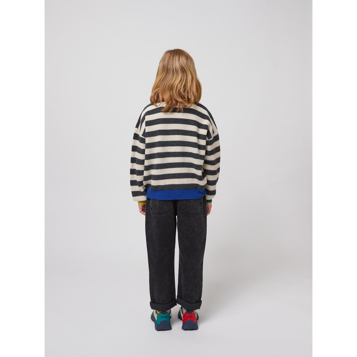 Bobo Choses Multicolor Smiling Stripes Strik