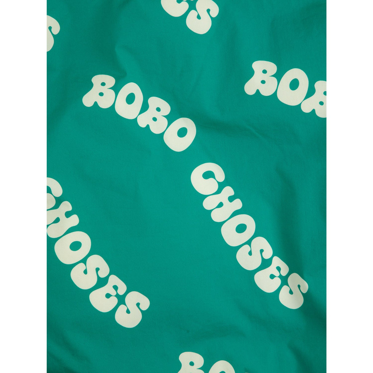 Bobo Choses Green Wavy Bobo Choses All Over Lys Vatteret Anorak