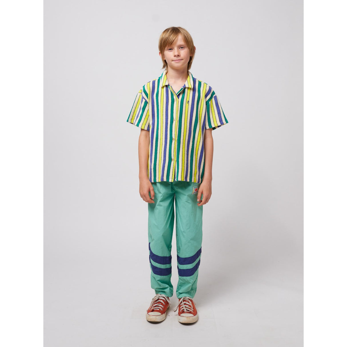 Bobo Choses Multicolor Smiling Farve Block Tracksuit Bukser