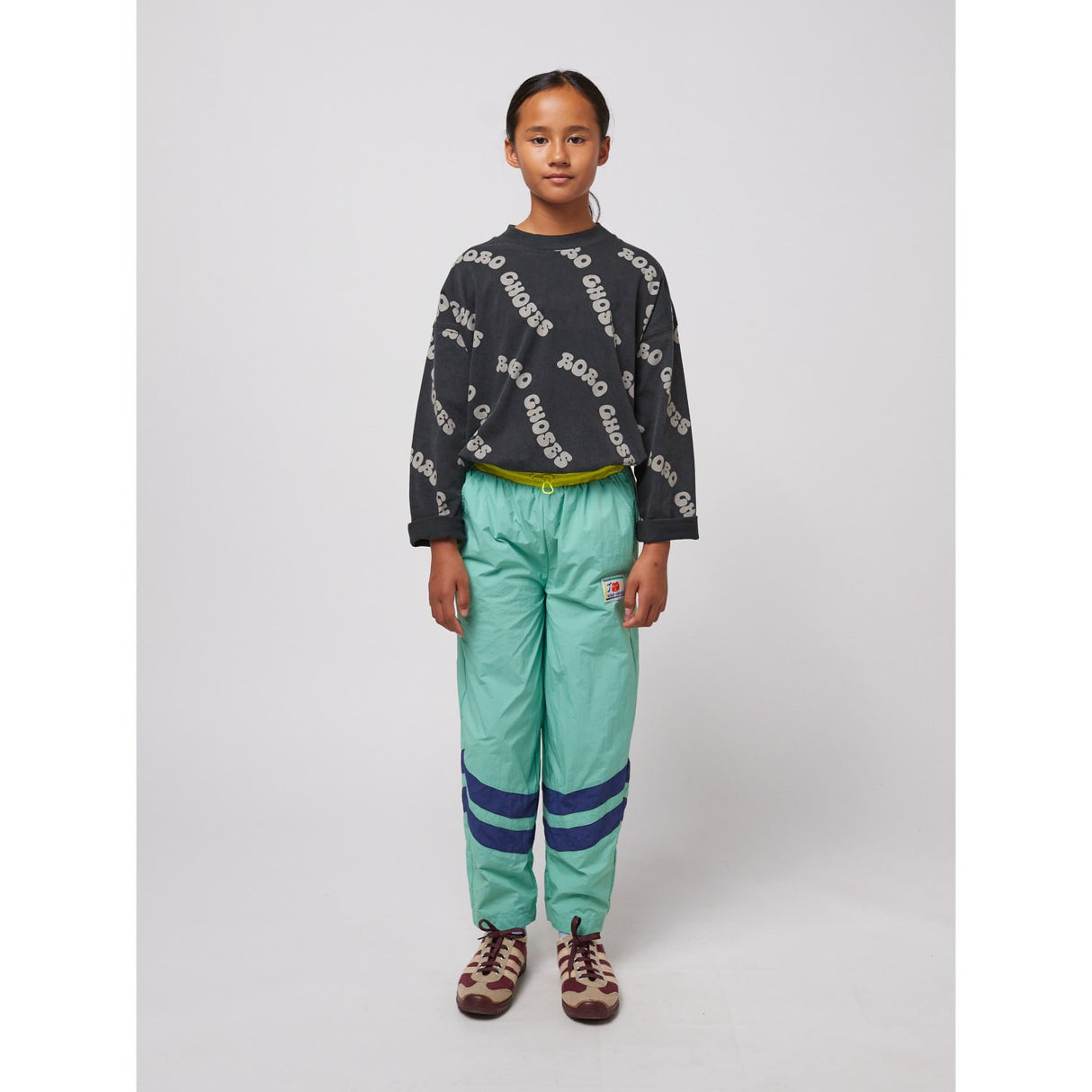 Bobo Choses Multicolor Smiling Farve Block Tracksuit Bukser