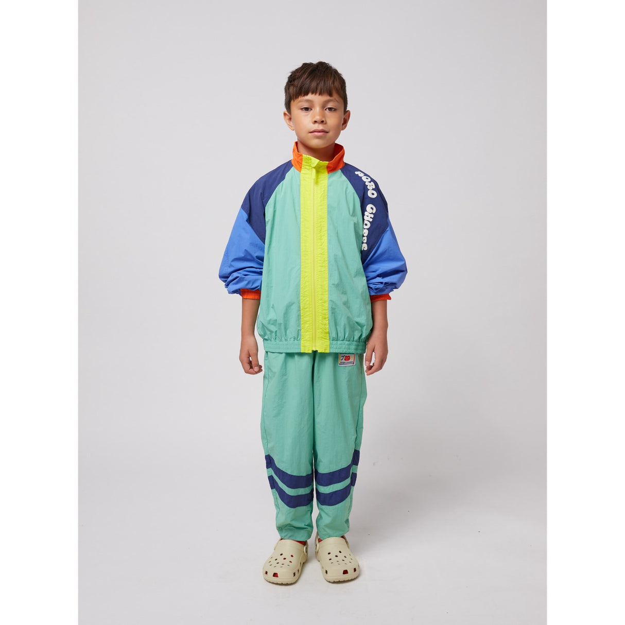 Bobo Choses Multicolor Smiling Farve Block Tracksuit Bukser
