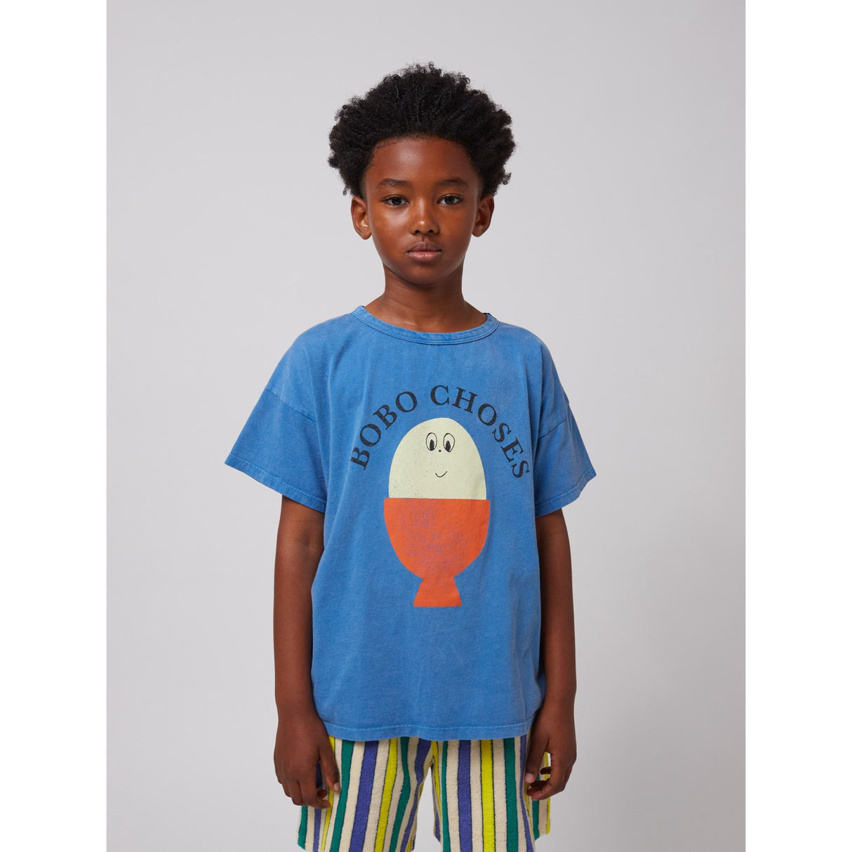Bobo Choses Lys Blue Morning Egg T-Shirt