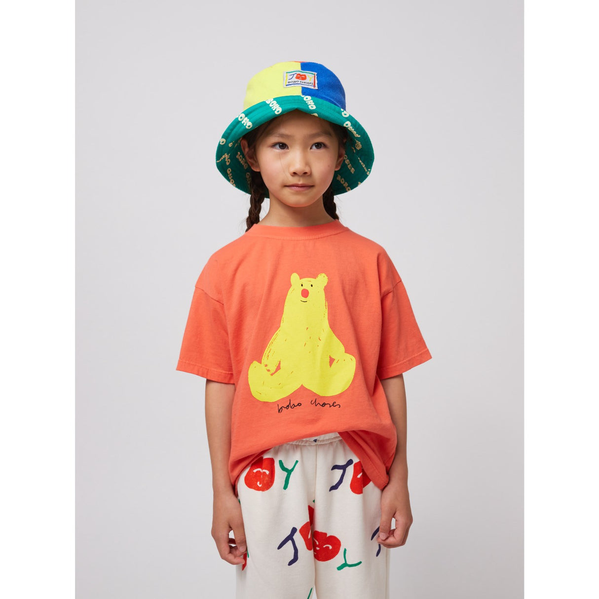 Bobo Choses Red Hug Me Bjørn T-Shirt