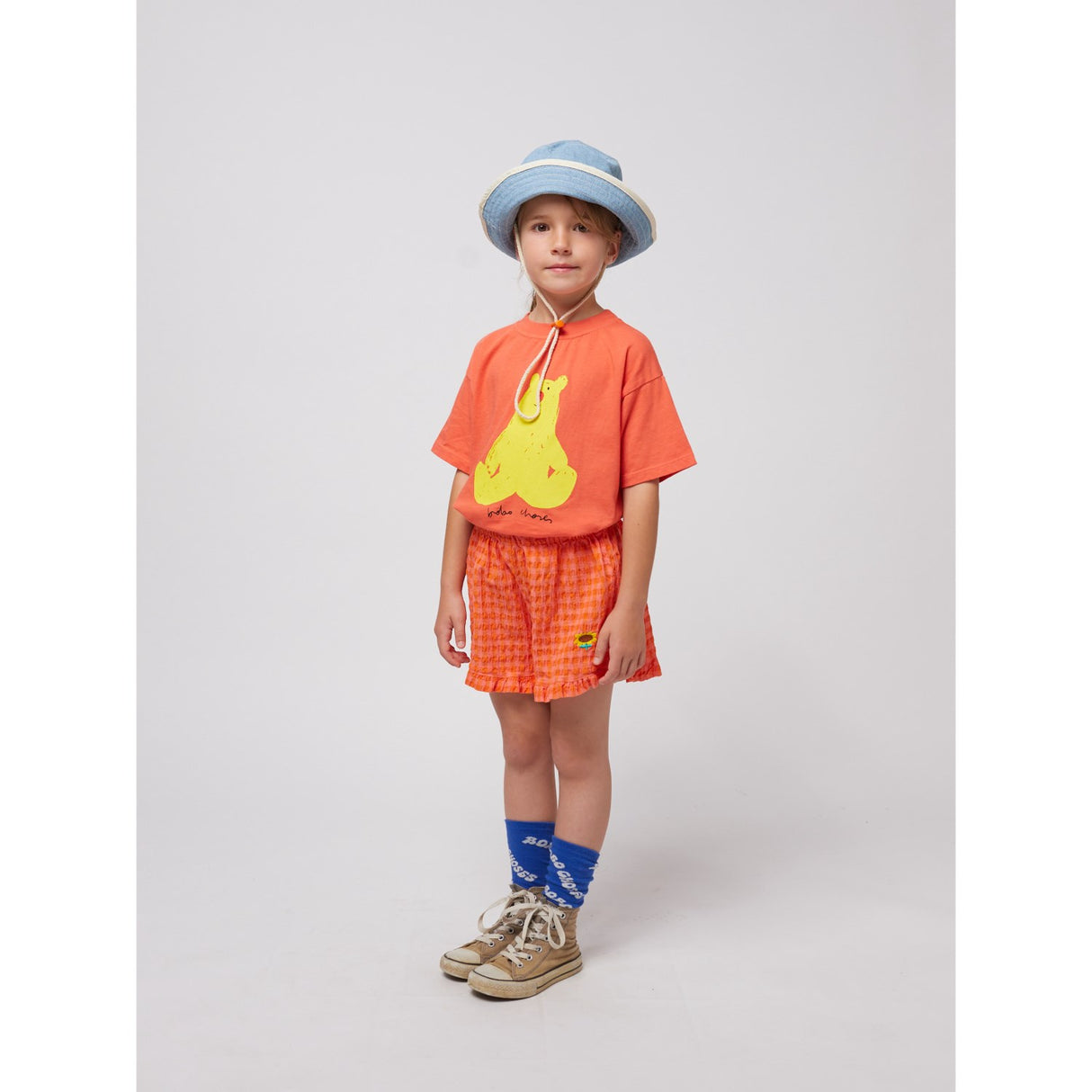 Bobo Choses Red Hug Me Bjørn T-Shirt