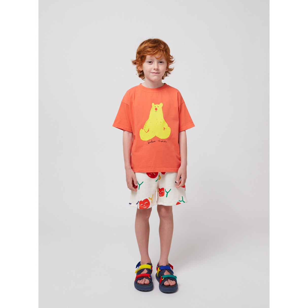 Bobo Choses Red Hug Me Bjørn T-Shirt