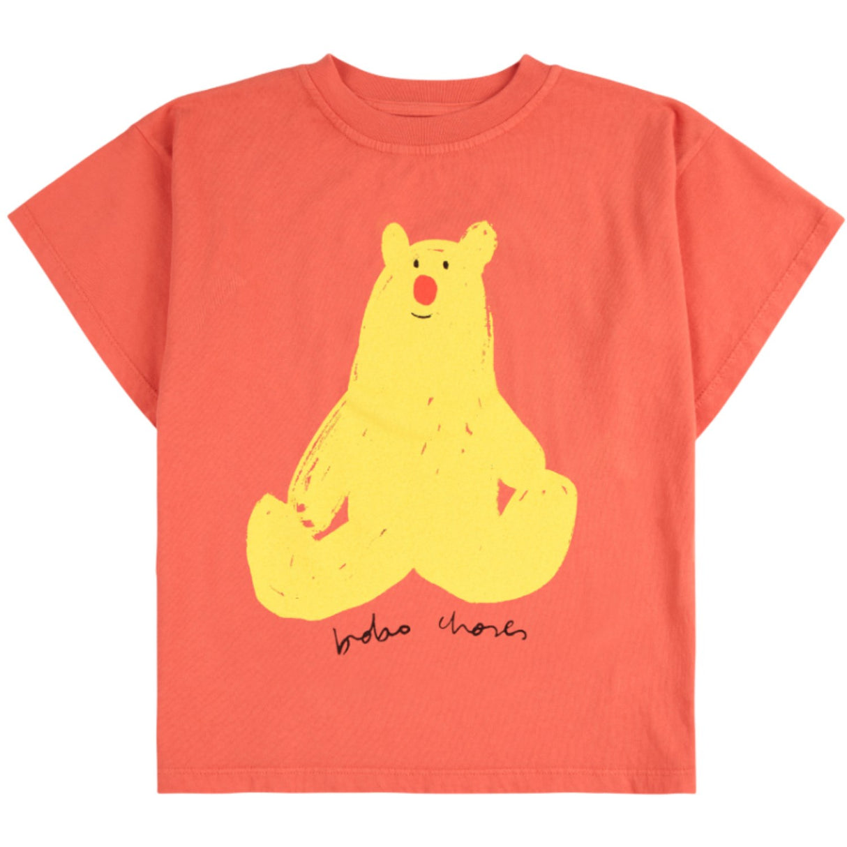 Bobo Choses Red Hug Me Bjørn T-Shirt