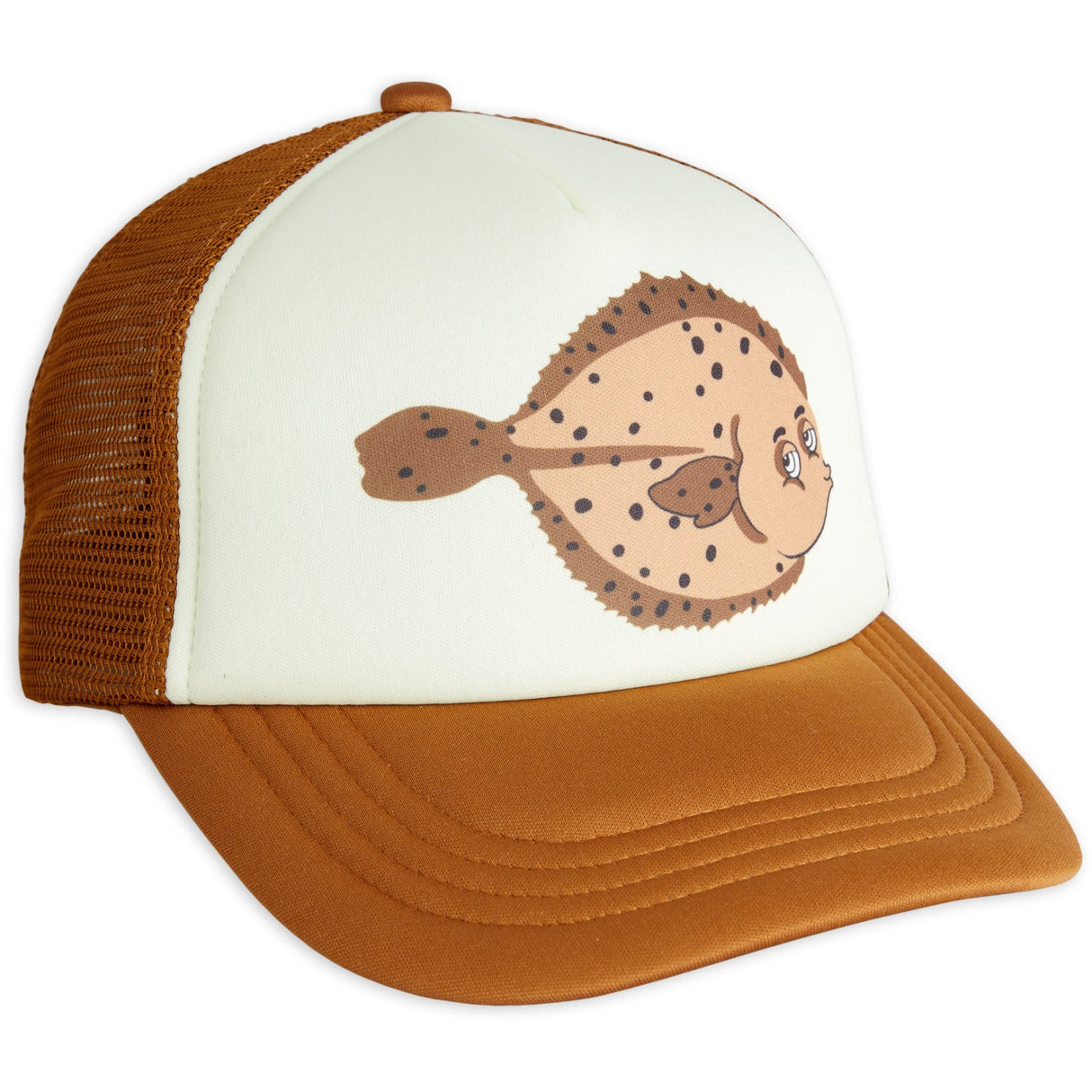 Mini Rodini Brown Flundra Trucker Kasket