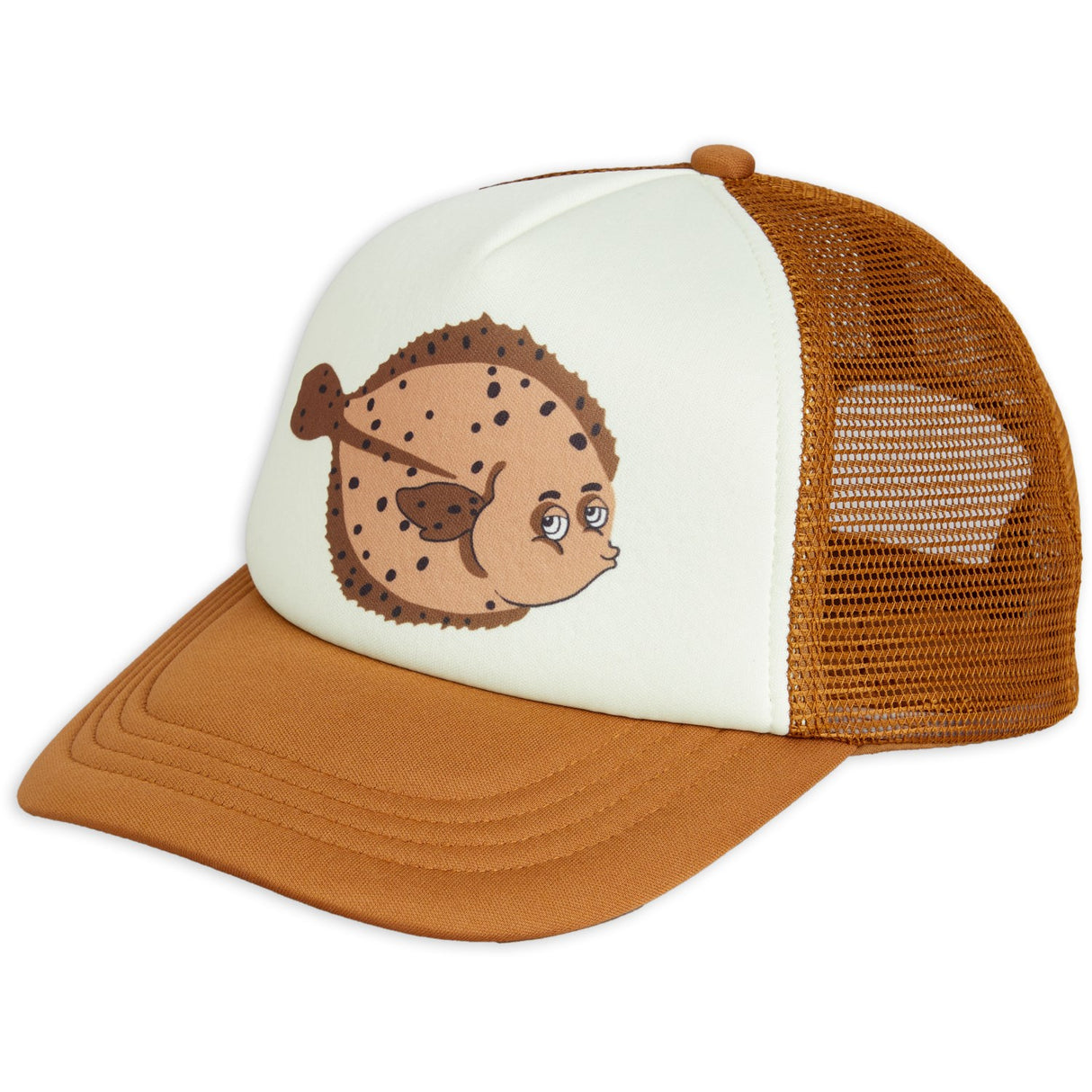 Mini Rodini Brown Flundra Trucker Kasket