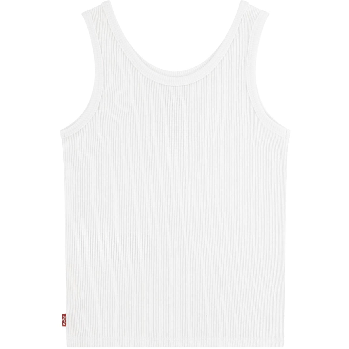 Levi's Bright White Lvg Meet Og Greet Ribbed Tank Top