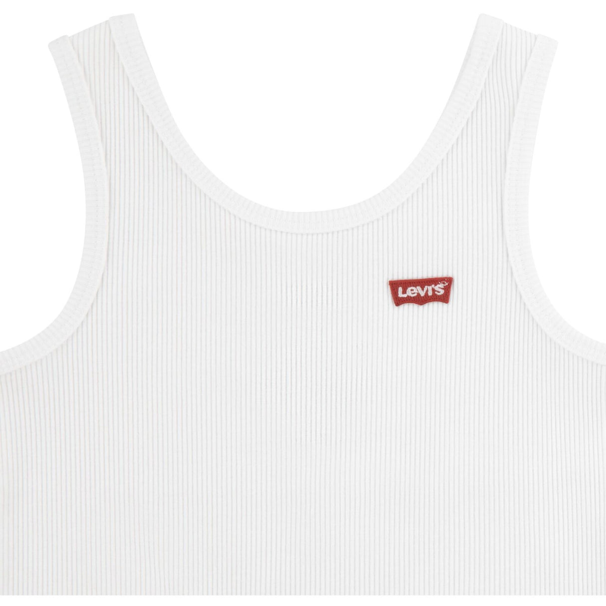 Levi's Bright White Lvg Meet Og Greet Ribbed Tank Top